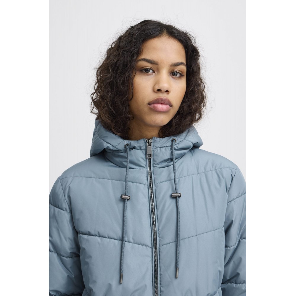 PUFFER JACKET OVERSIZED ΜΕ ΚΟΥΚΟΥΛΑ