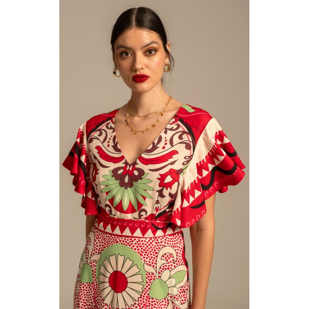 MANDALA MAXI DRESS