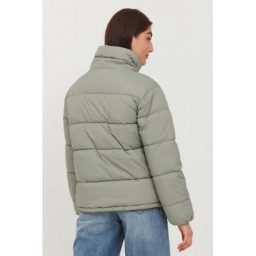 PUFFER JACKET ΜΕ ΨΗΛΟ ΛΑΙΜΟ