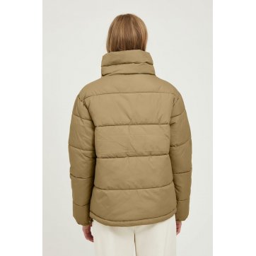 PUFFER JACKET ΜΕ ΨΗΛΟ ΛΑΙΜΟ