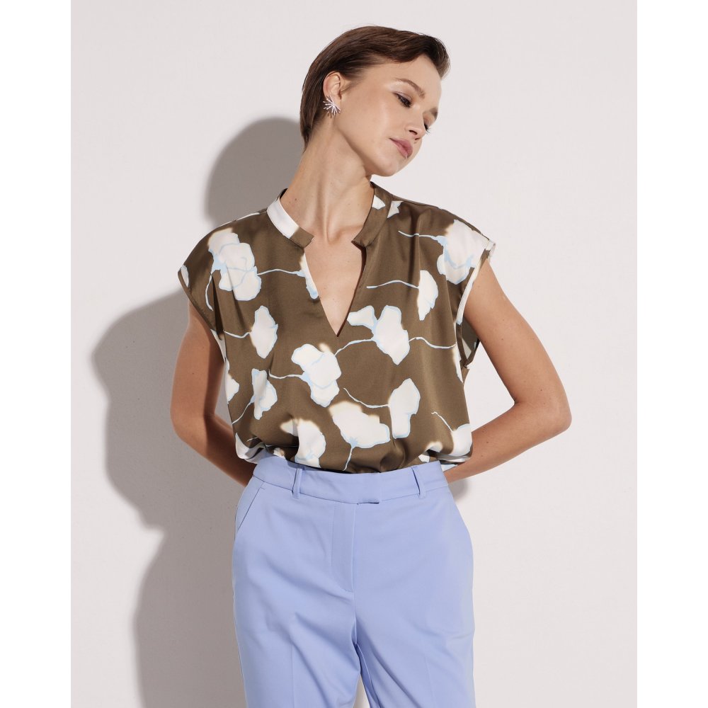 ΜΠΛΟΥΖΑ ΣΑΤΕΝ FLORAL