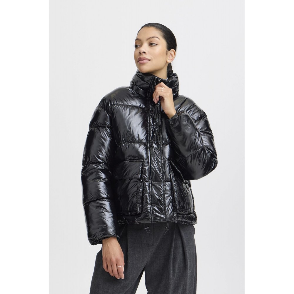 VINYL PUFFER JACKET