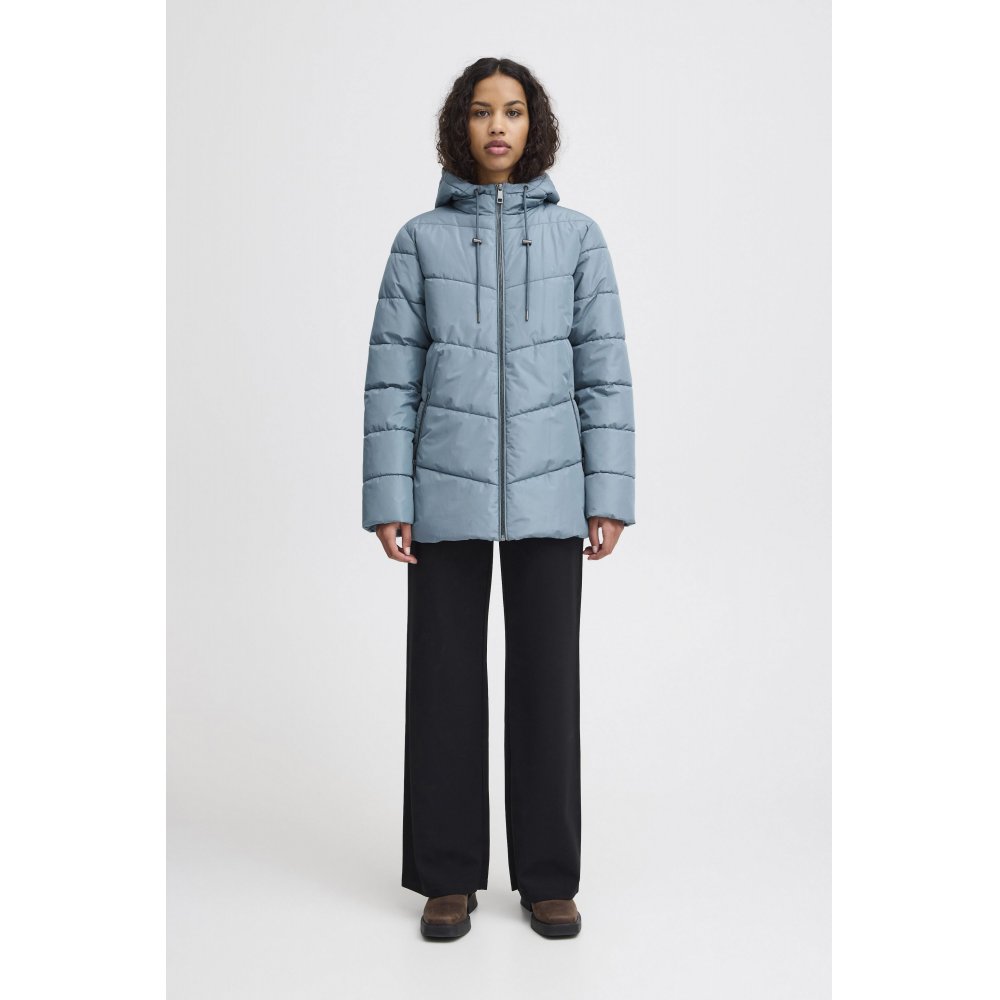 PUFFER JACKET OVERSIZED ΜΕ ΚΟΥΚΟΥΛΑ