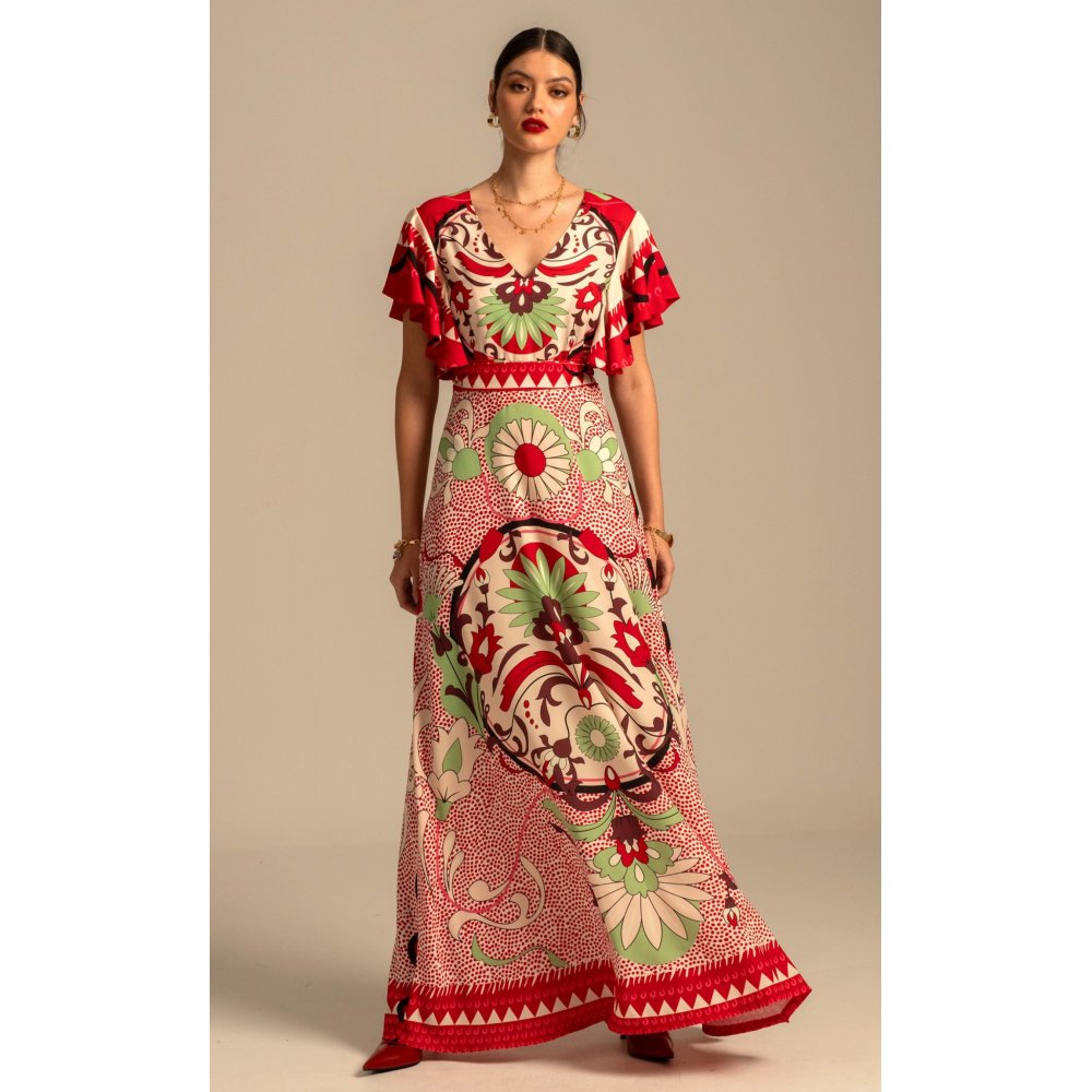 MANDALA MAXI DRESS
