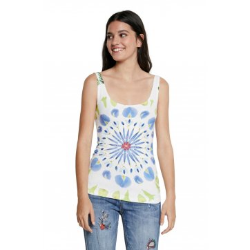 Desigual accessories TS PETALS ΜΠΛΟΥΖΑ