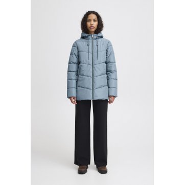 Ichi PUFFER JACKET OVERSIZED ΜΕ ΚΟΥΚΟΥΛΑ