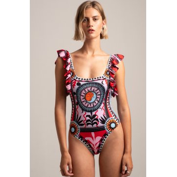 PEACE AND CHAOS ECLIPSE SWIMSUIT