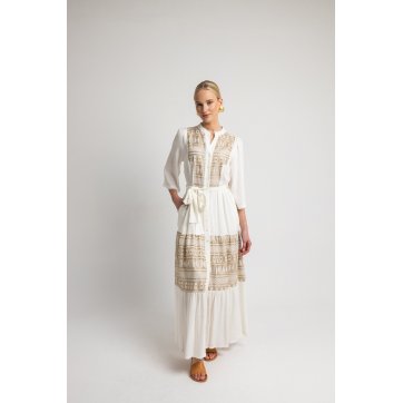Open fashion ΦΟΡΕΜΑ ΜΕ ΧΡΥΣΑ ΚΕΝΤΗΜΑΤΑ